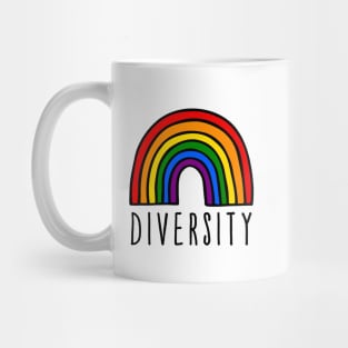 diversity rainbow Mug